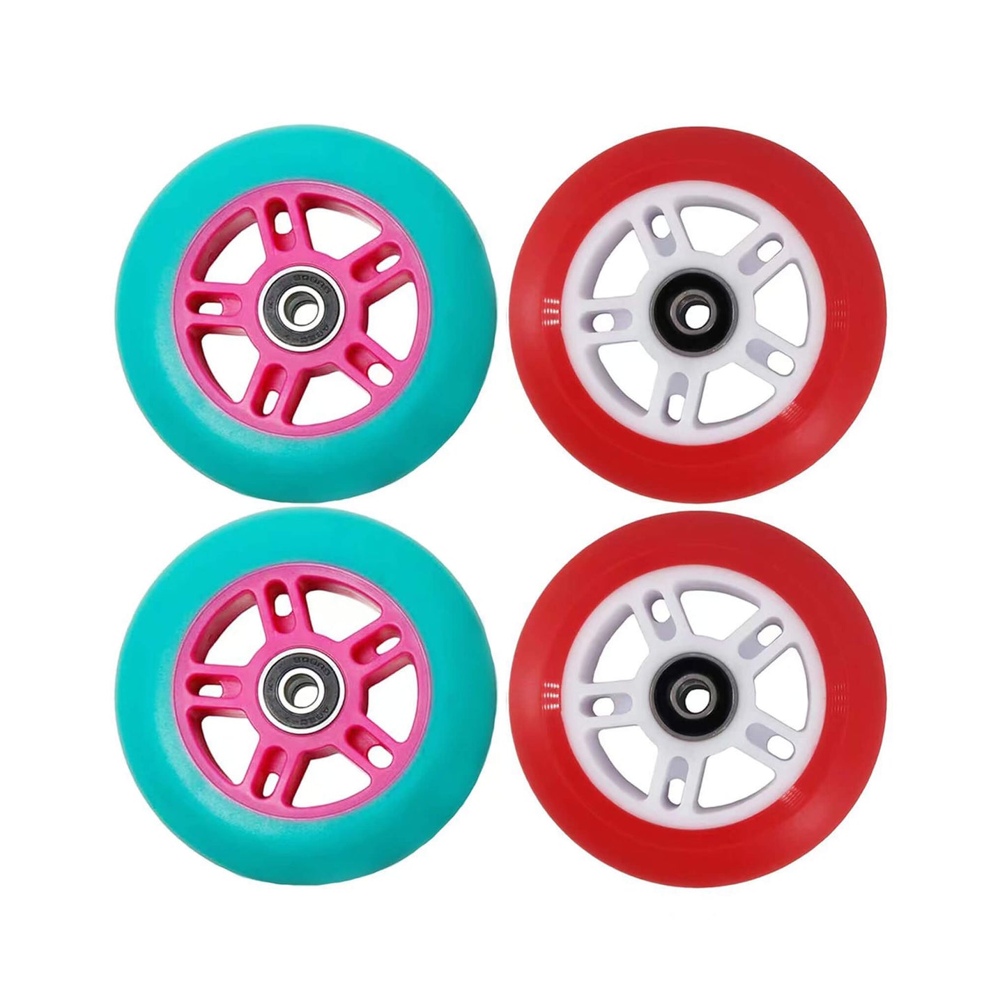 green-and-red-kick-scooter-wheels