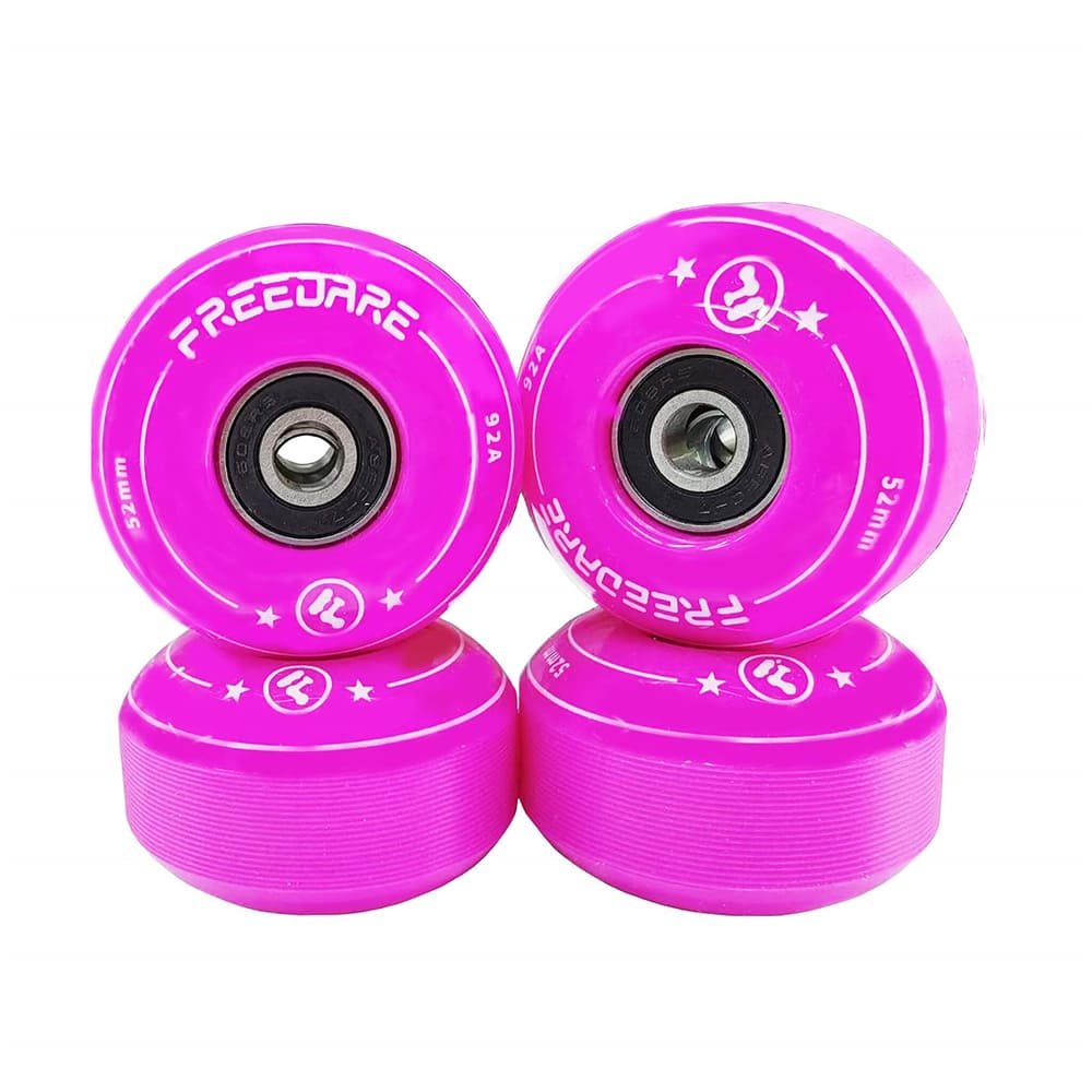 Freedare Skateboard Wheels Purple 52mm/92A