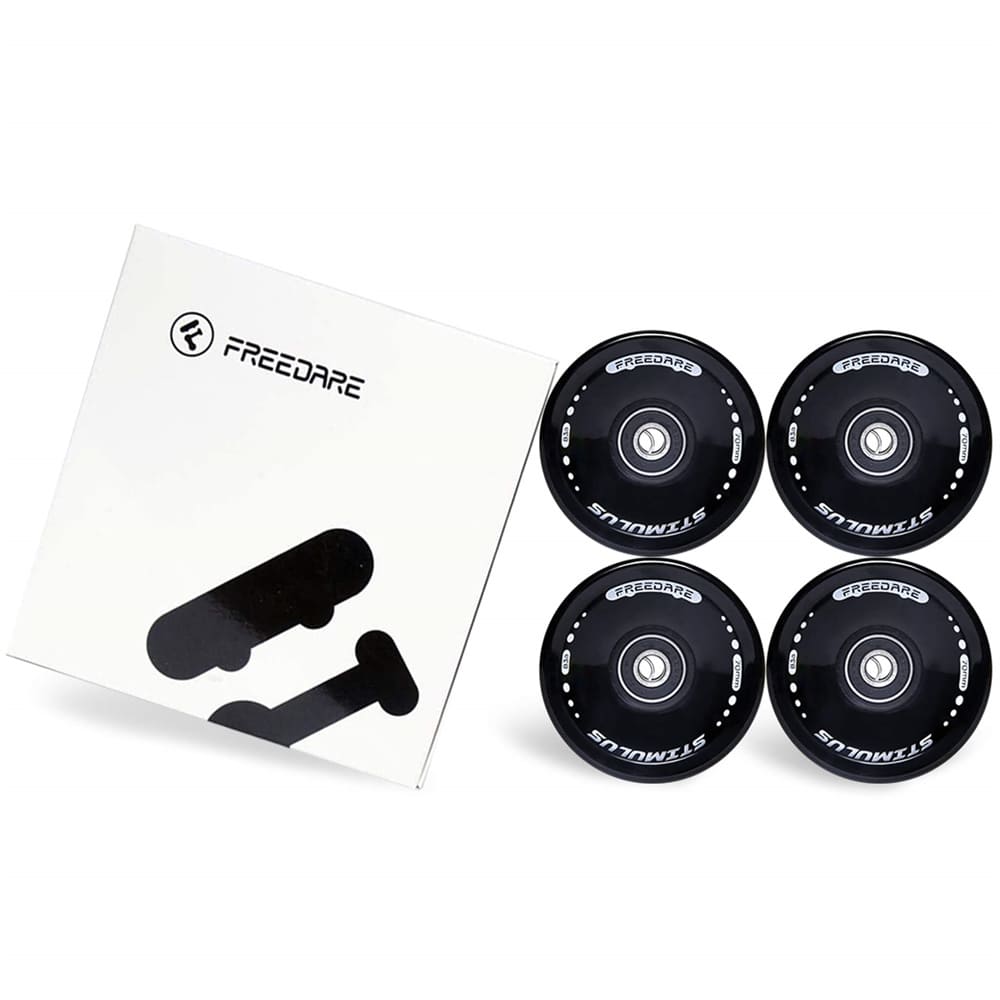 Freedare Skateboard Wheels Black 70mm/83A