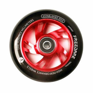 Freedare Pro Scooter Wheels Red 100mm