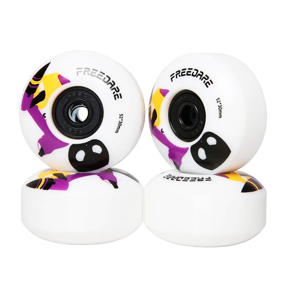 Wind Skateboard Wheels Purple 52mm/92A