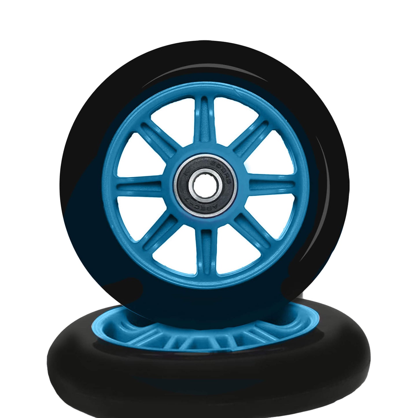 blue-and-black-scooter-wheels