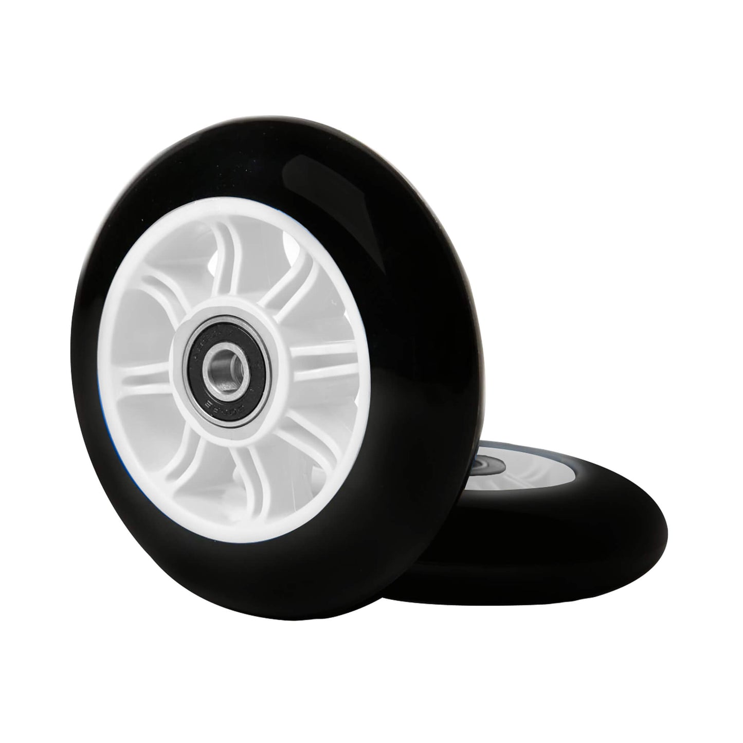 FREEDARE Scooter Wheels 100mm with Bearings Scooter Replacement Wheels  100mm Kick Scooter Wheels Set